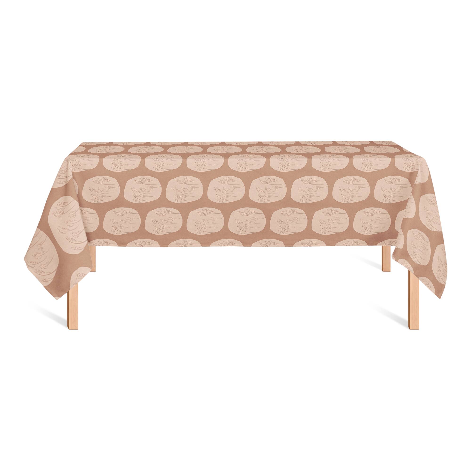 Bohemian Terracotta Pattern Cotton Tablecloth
